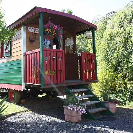 Sejour Insolite En Roulotte Cosy Avec Confort Pres D'epinal - Fr-1-589-459 *